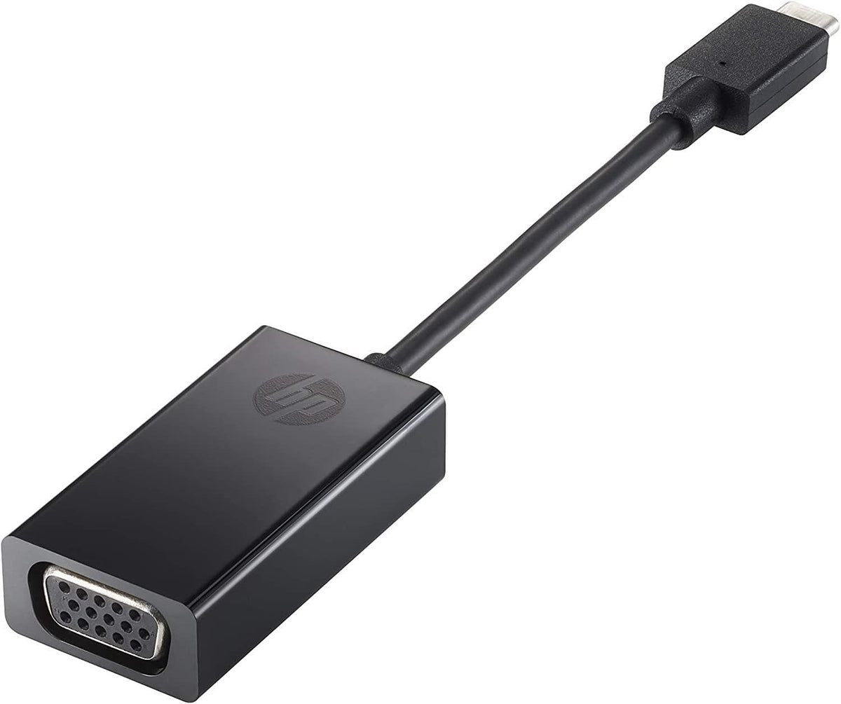 HP – Adattatore USB-C a VGA, nero