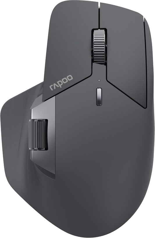 Rapoo MT760L – Mouse wireless ricaricabile, grigio/nero