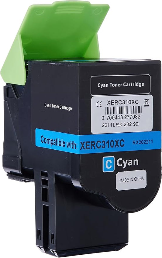 Toner Ciano Compatibile per Xerox C310 / C315 – Alta Resa 5 500 pagine (006R04365)