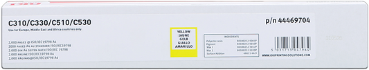 Toner originale OKI 44469704 giallo
